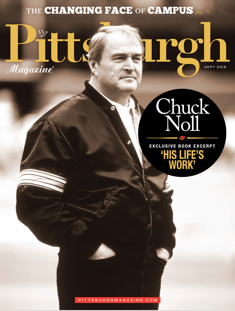 Pittsburgh Magazine Cover Chuck Noll